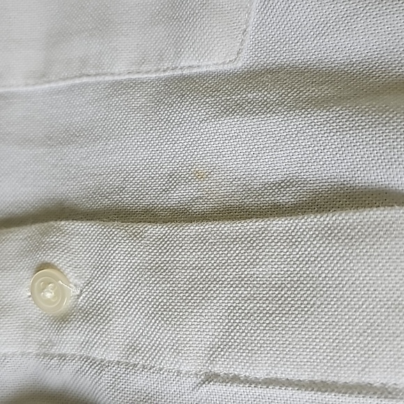 Madewell white women's button-down shirt tie bottom. cotton. Size XXL - Picture 11 of 11